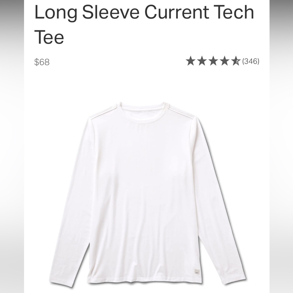 Vuori Long Sleeve Current Tech Tee